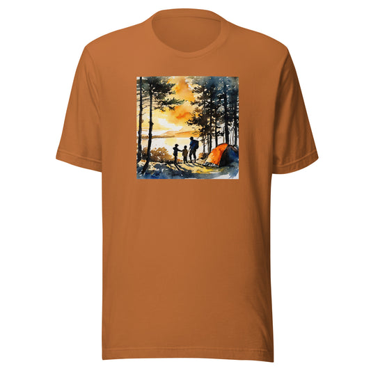 Nostalgic Camping with Dad T-Shirt Toast