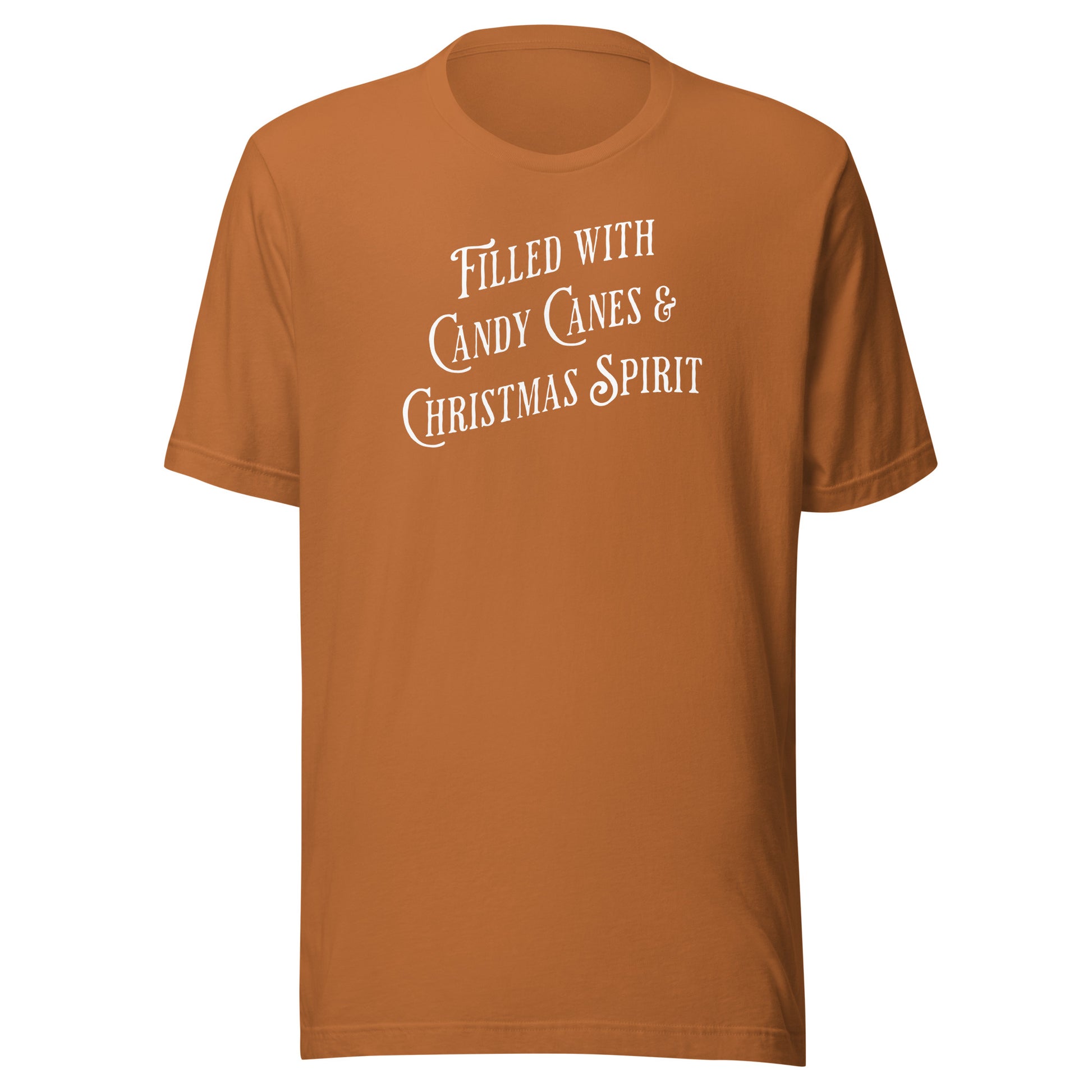 Filled with Candy Canes & Christmas Spirit Men's T-Shirt Toast