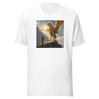 Warrior vs. Griffin Men's T-Shirt White