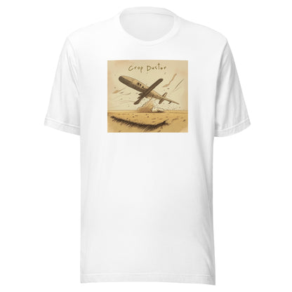 Crop Duster Men's Funny T-Shirt White