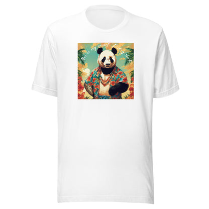 Casual Friday Panda Men's Funny T-Shirt White