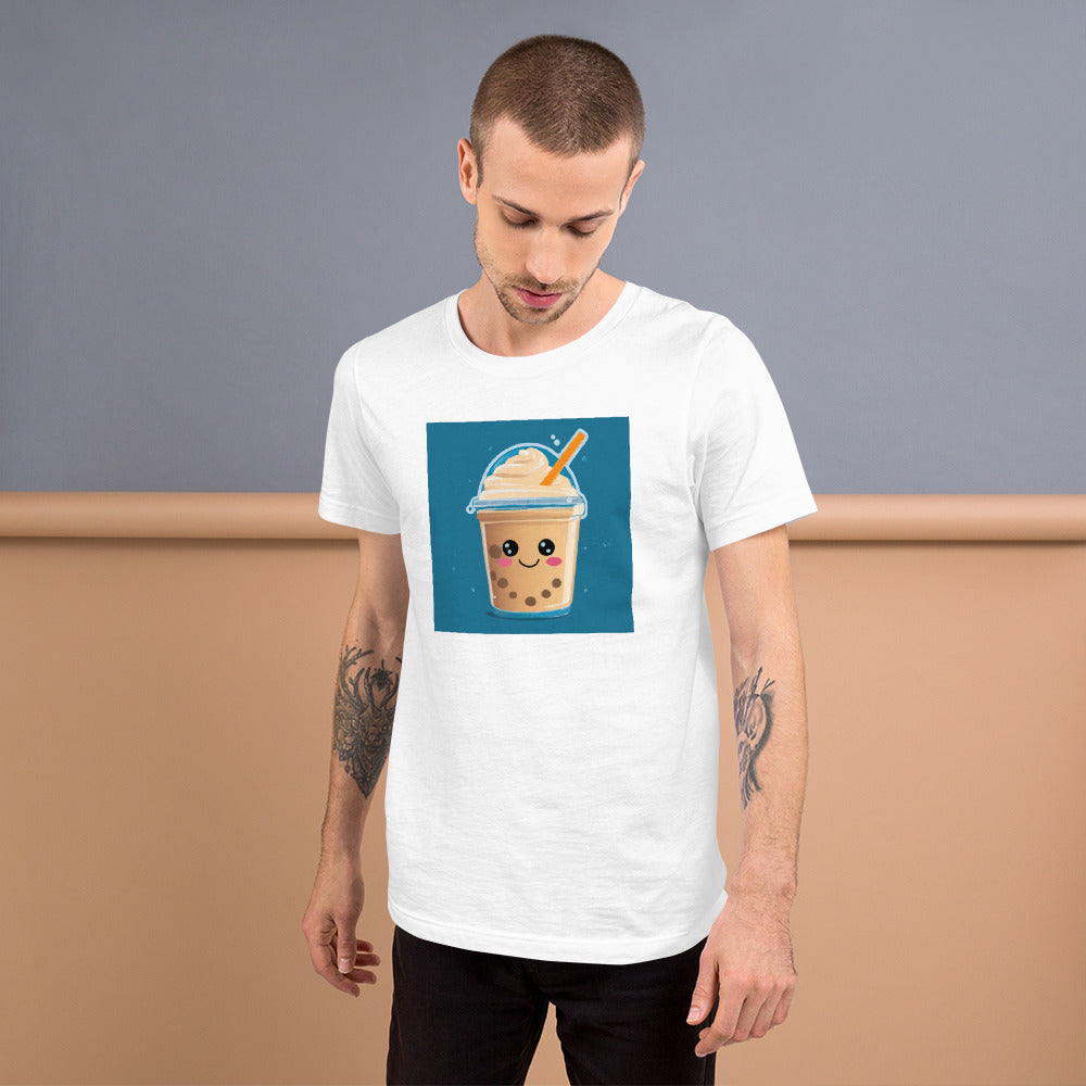 Boba Bubble Milk Tea Men's Funny T-Shirt