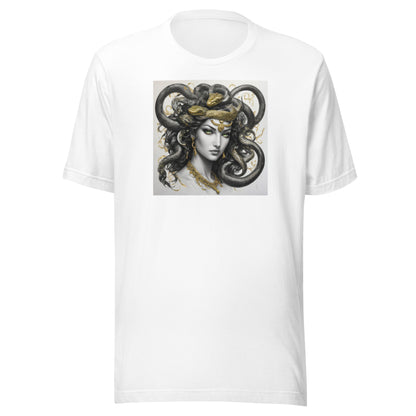 Bold Medusa Men's Mythology T-Shirt White