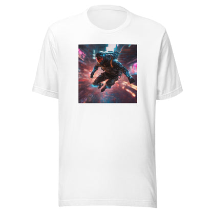 Cyberpunk Spaceman Men's T-Shirt White