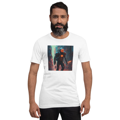 Futuristic Space Suit Men's Sci-Fi T-Shirt