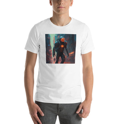 Futuristic Space Suit Men's Sci-Fi T-Shirt