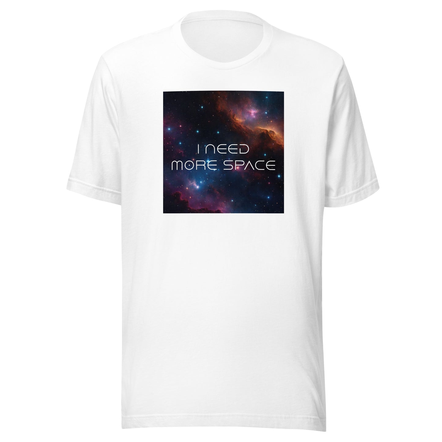 I Need More Space Men's Graphic Tee White