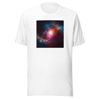 Cosmic Expanse Men's Outer Space T-Shirt White