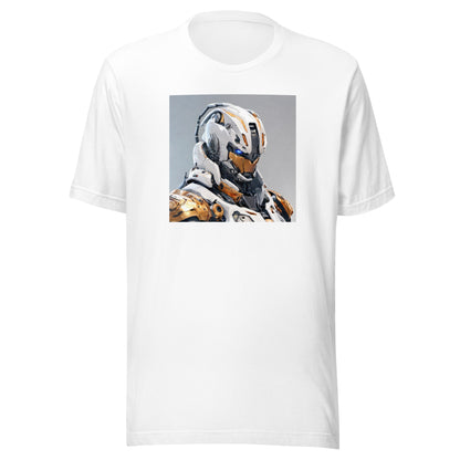 AI Droid Men's Sci-Fi T-Shirt White