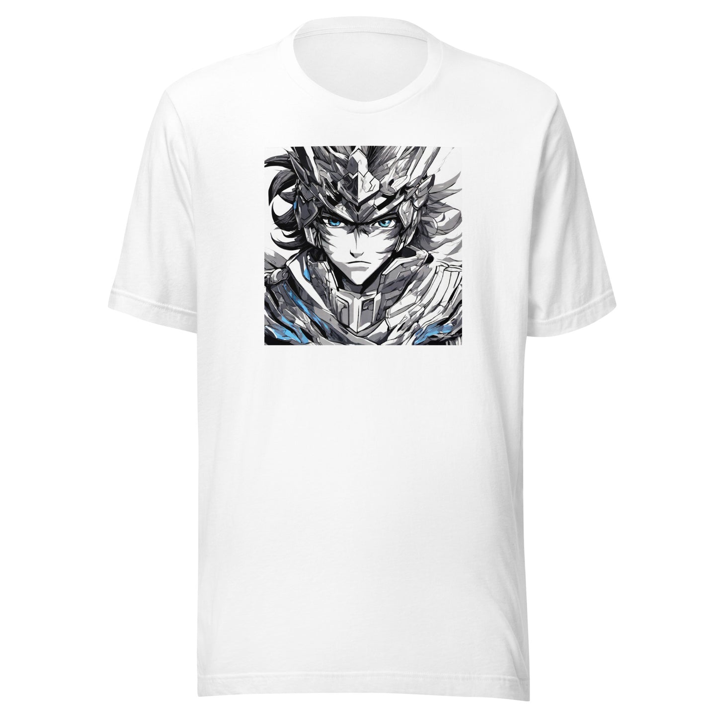 Soul Searching Hero Men's Anime T-Shirt White