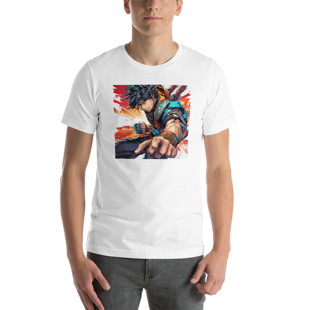 Dauntless Hero Men's Anime T-Shirt