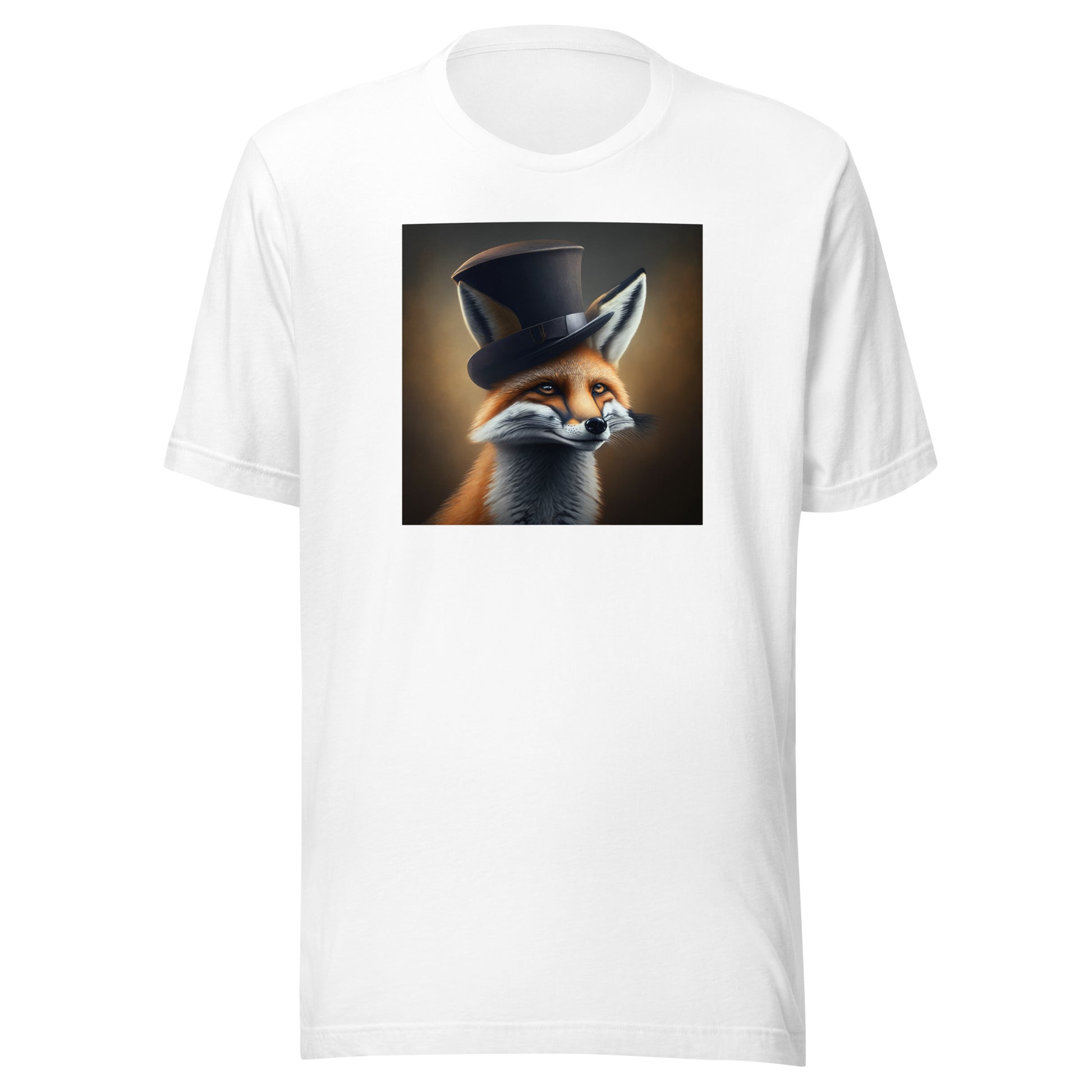 Dapper Fox Men's Graphic Tee White