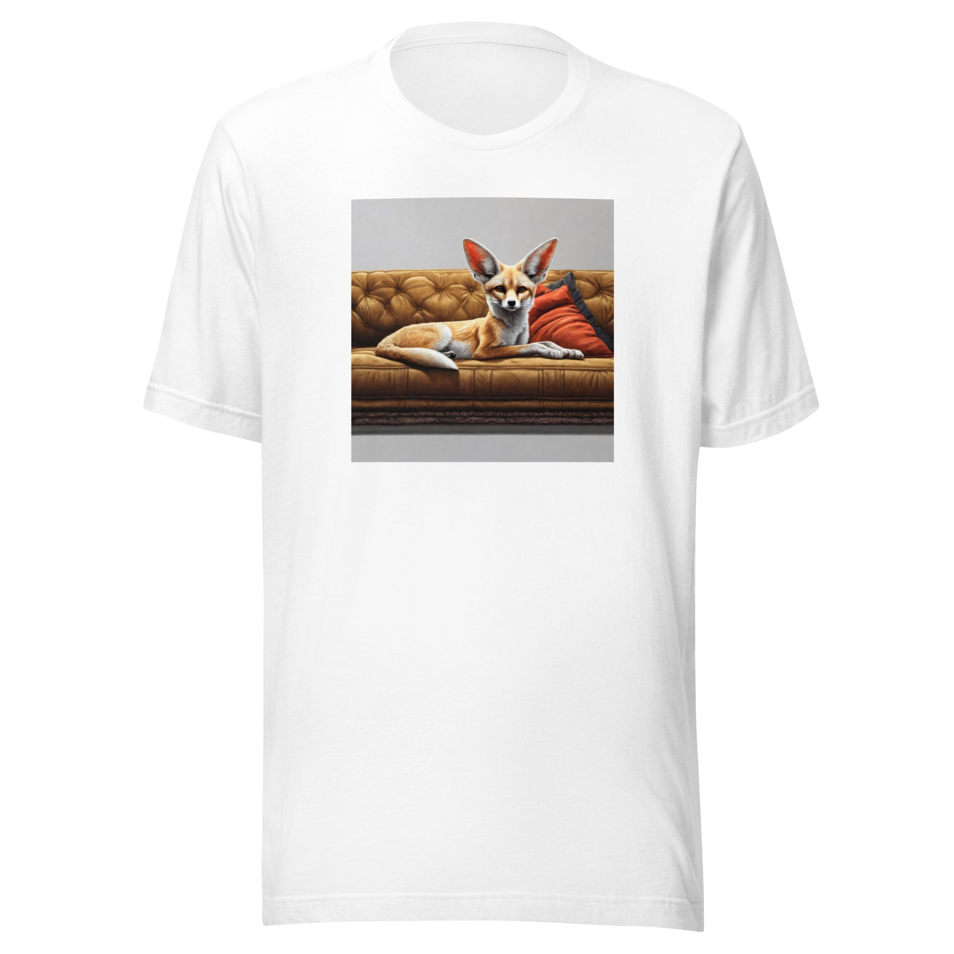 Fancy Fennec Men's T-Shirt White