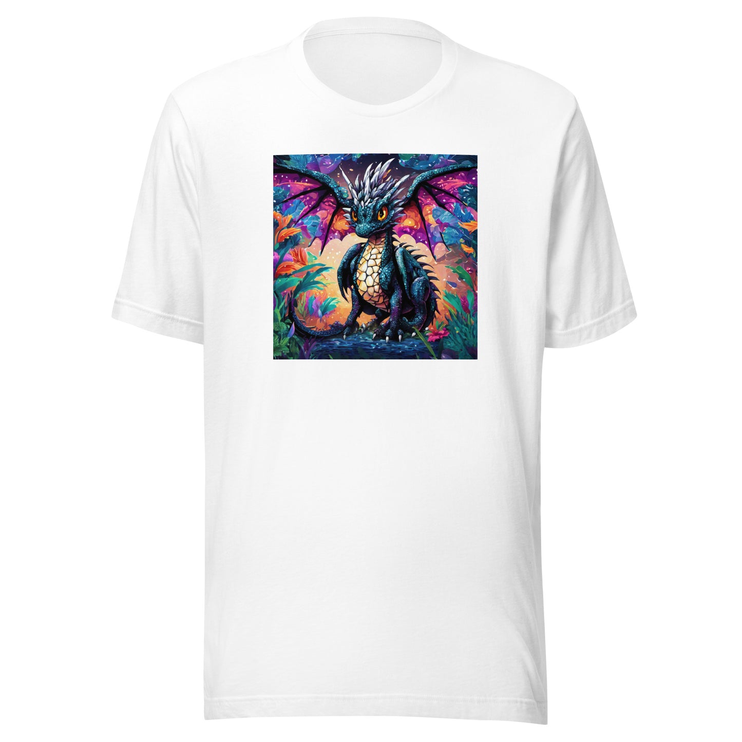 Pixel Dragon Men's T-Shirt White