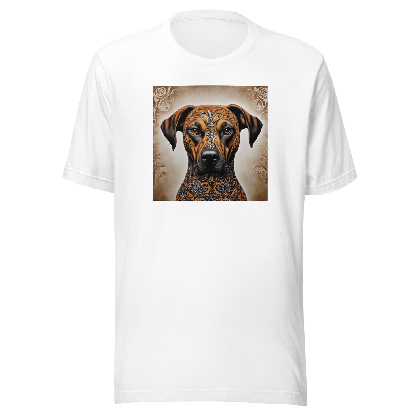 Decorative Dog Men's Animal T-Shirt White