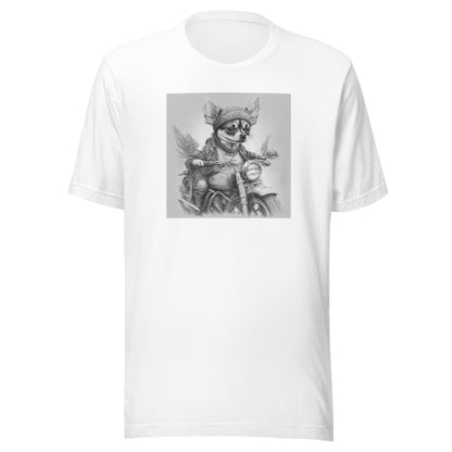 Tiny Speedster Chihuahua Men's T-Shirt White