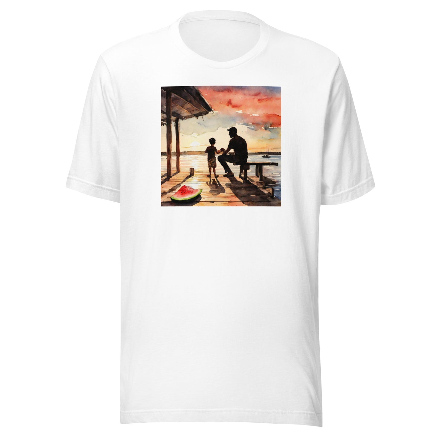 Summer Memories with Dad T-Shirt White