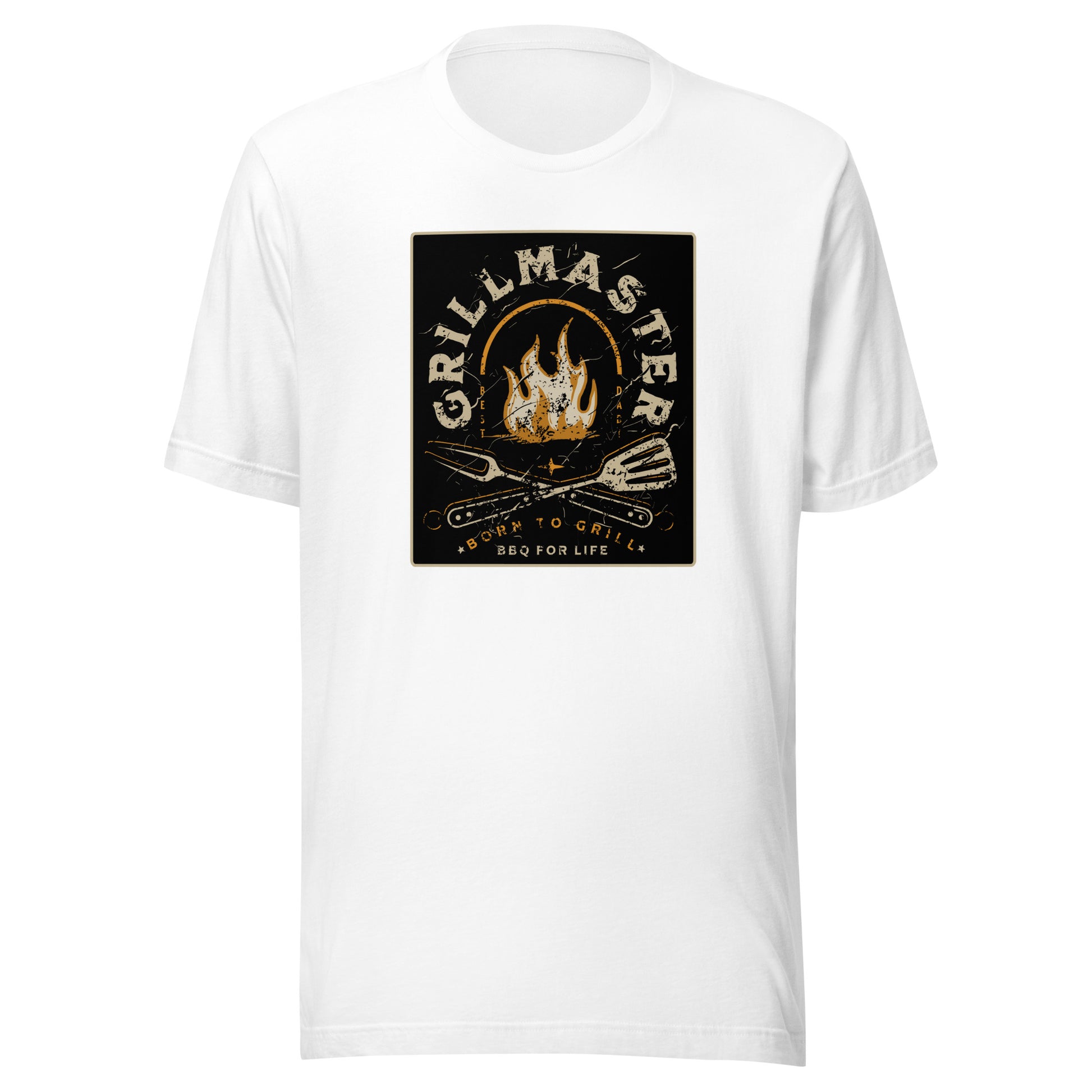 Grillmaster Shirt for Dad White