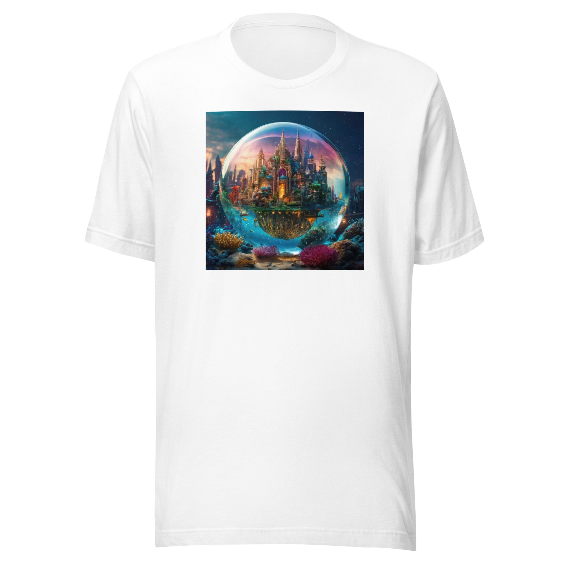 Atlantis in a Bubble Men's T-Shirt White