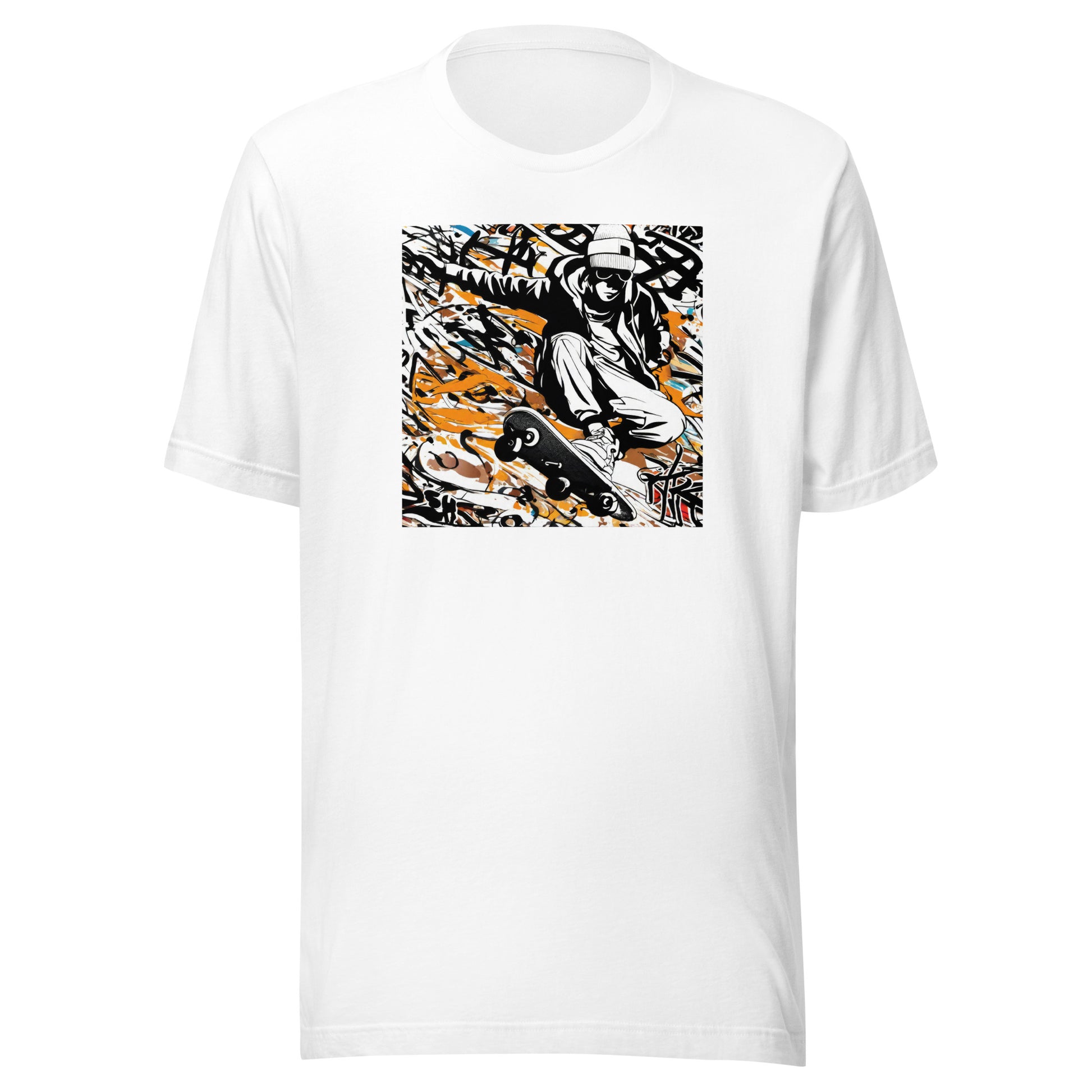 Men's Skateboarder T-Shirt White