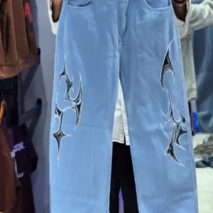 Oversized Designer Streetwear Jeans